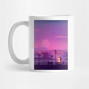 Japan Landscape Art Mug